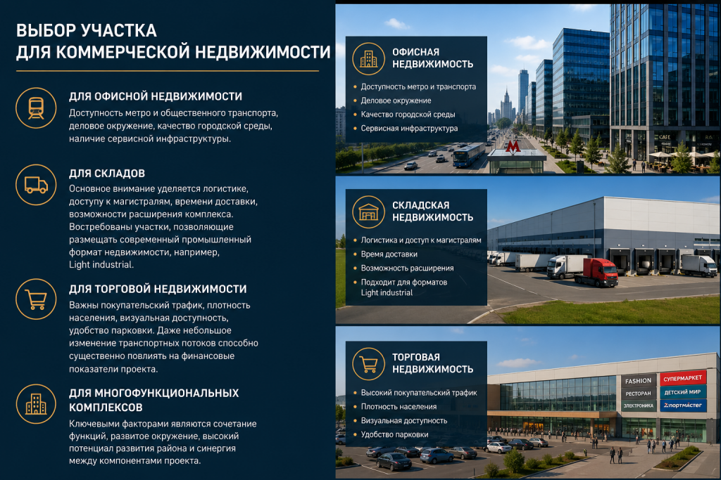 Выбор участка