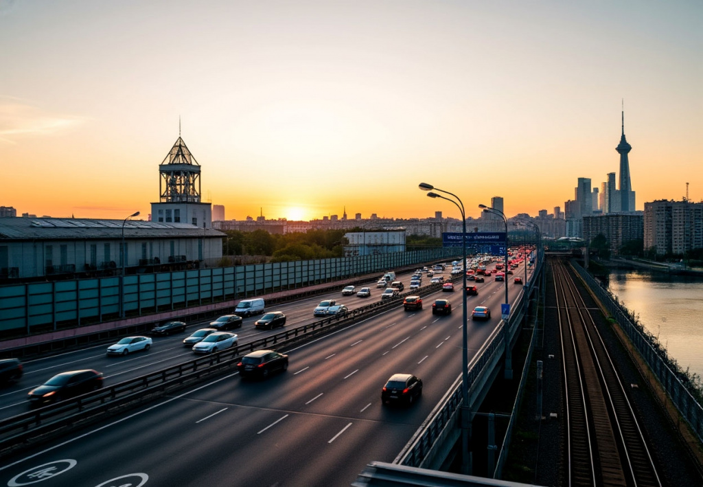 ТТК в Москве Развязка транспорта в Москве
