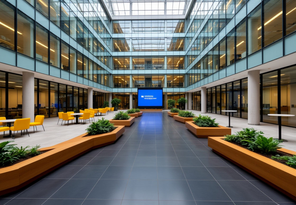 Зеленая зона в БЦ